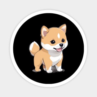 Tiny Baby Shiba Inu Magnet